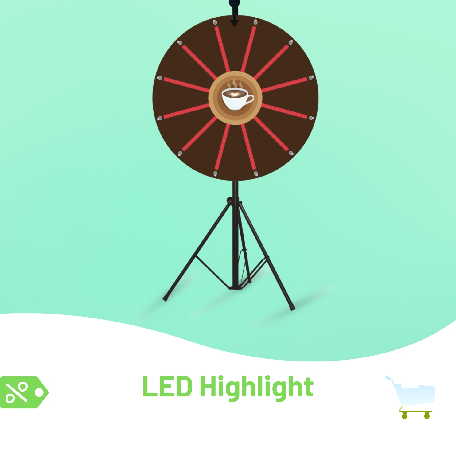 gluecksrad led kaufen